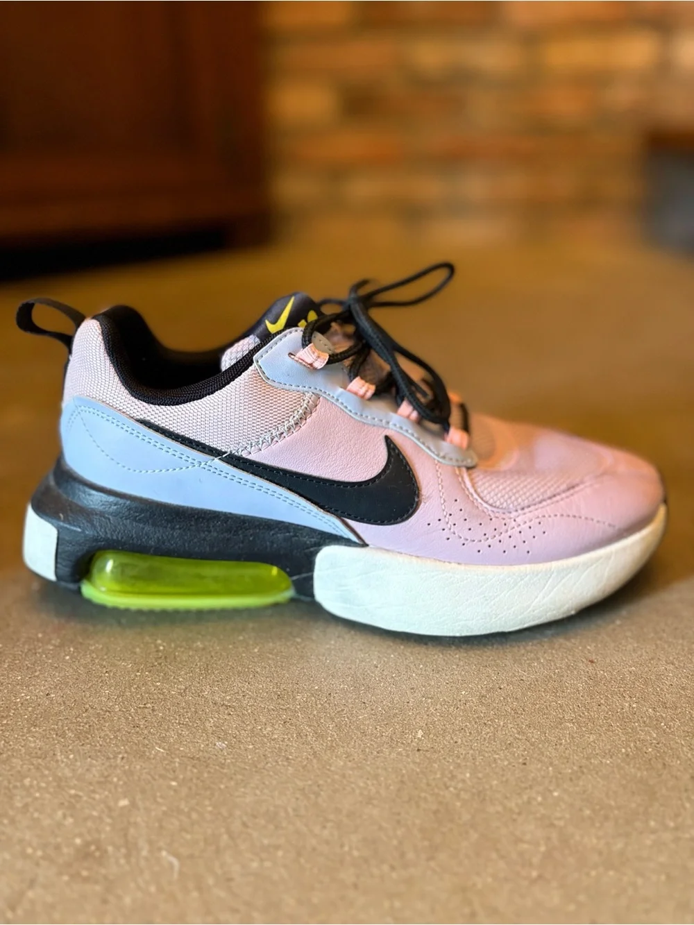 Nike Pastel Pink & Light Blue Air-Cushioned Sneaker